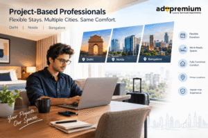 Project Based Professional Consultant Contractor Delhi Noida Bangalore Accommodation