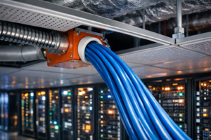 Plenum Cat6A Cable: High-Speed 10Gbps Networking with Fire Safety Protection