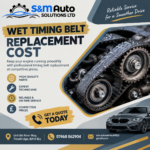 wet timing belt replacement cost