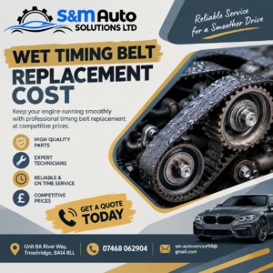 wet timing belt replacement cost