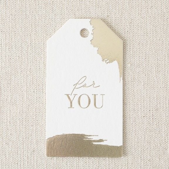 custom foil tags