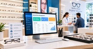 برنامج إدارة محلات البصريات